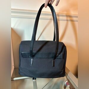 Tumi black laptop bag
